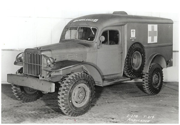 DODGE WC 54 Ambulance 1942 - 45 US Army 2WK WW2